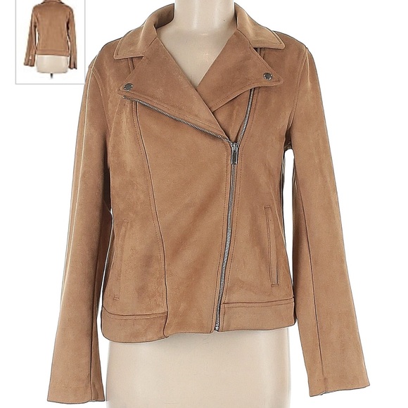 Old Navy Jackets & Blazers - Old Navy tan faux jacket